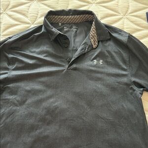 Under Armour Men's Charcoal Polo Shirt